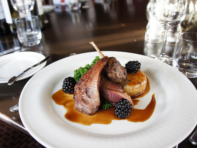 A plate of delicious food